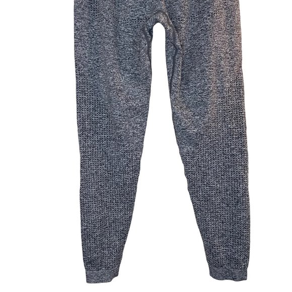 Heathered Gray Dot Pattern Leggings Size XL - Picture 5 of 7